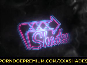 xxx SHADES - thin dark-haired intense anal sticking