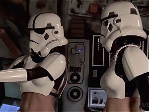 Parody - 2 Storm Troopers enjoy some Wookie man rod