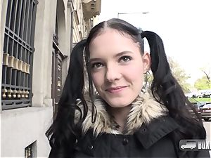 adorable student Anie Darling luvs fuckfest in public